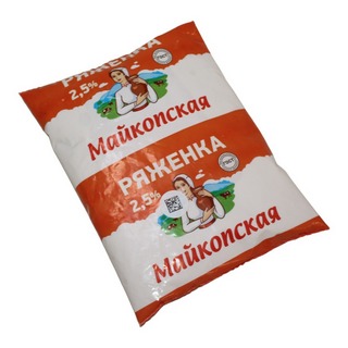 Ряженка Майкопская 2,5% 0,500кг пленка